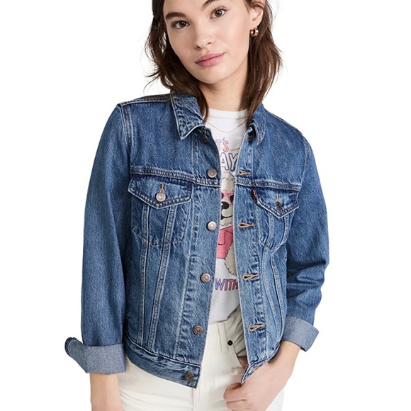 Levi's Jackets & Blazers - Vintage Levis WPL-423 Original Trucker Denim Jacket Mens size Small